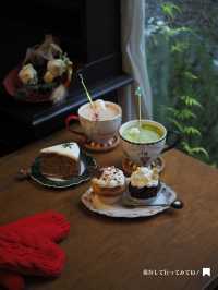 【千駄ヶ谷】韓国のお花屋さんのカフェからクリスマスメニュー登場🎄
