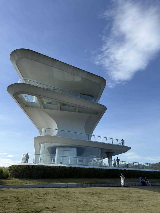 深圳雲海公園｜山上嘆咖啡～360°觀賞山景海景