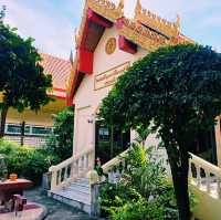 泰國曼谷湄南河畔古廟景點:Wat Dong Munlek，適合打卡拍照📸
