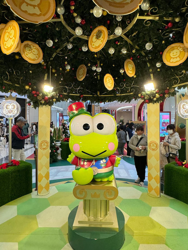 新世紀廣場-進入三麗鷗青蛙王子的皇室庭園影相打咭