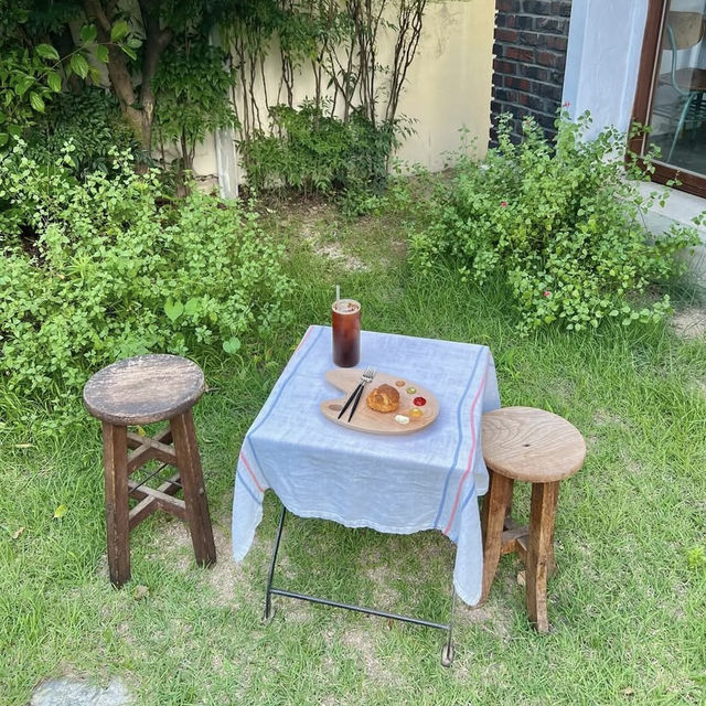 韓国🇰🇷テグにあるヒーリングできる伝統的な一軒家カフェ