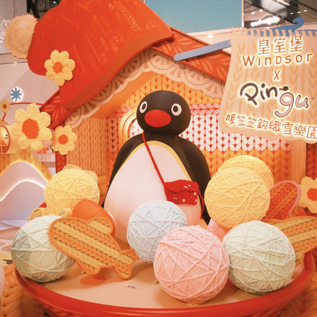香港🇭🇰銅鑼灣｜小企鵝🐧鈎織雪樂園
