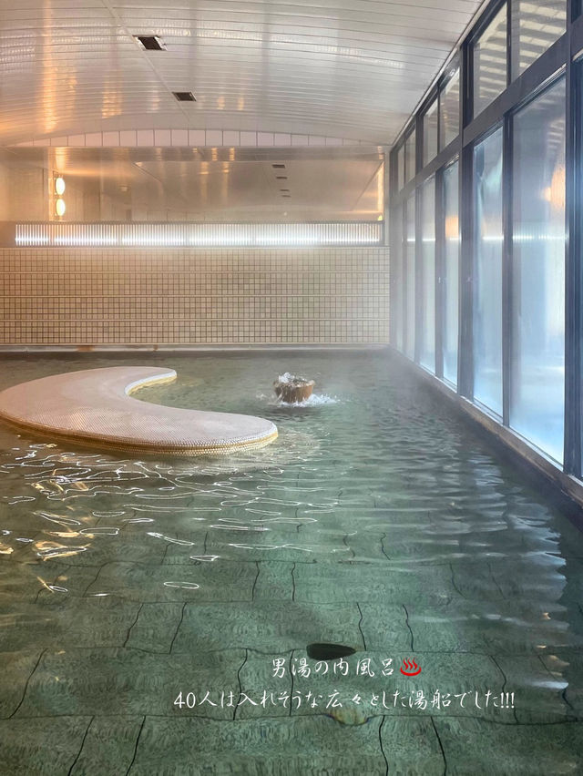海が綺麗に見える🌊広々とした大浴場♨️東伊豆 稲取銀水荘
