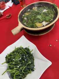 Famous spicy soup at Kee V