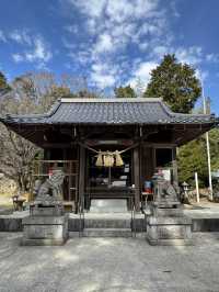 【熊本観光】切り絵の御朱印が可愛い🐇見晴らしのいい神社⛩