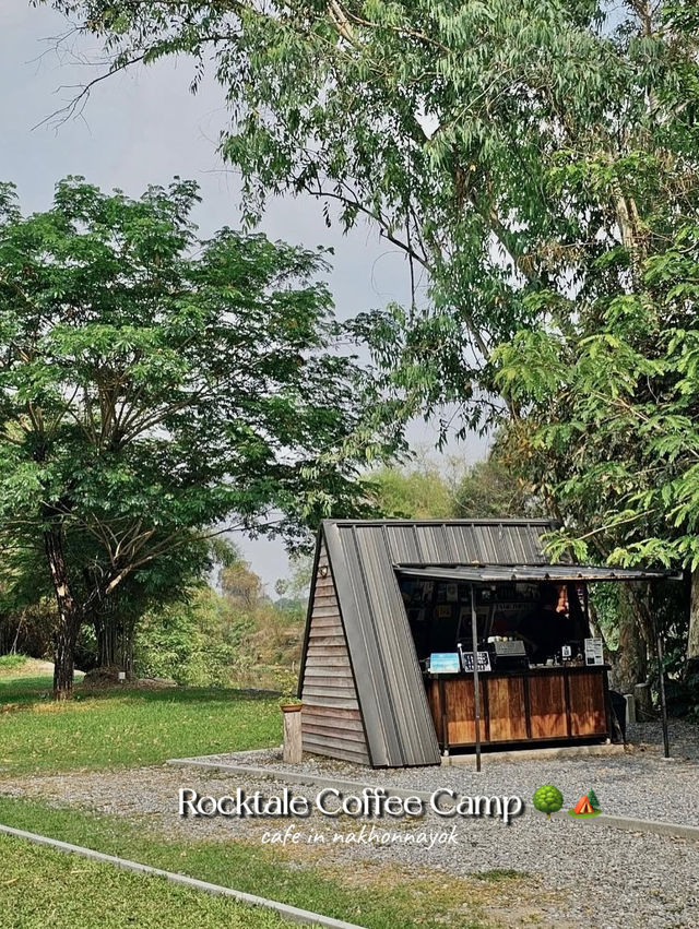 Rocktale Coffee Camp ร้านกาแฟบ้านนา นครนายก