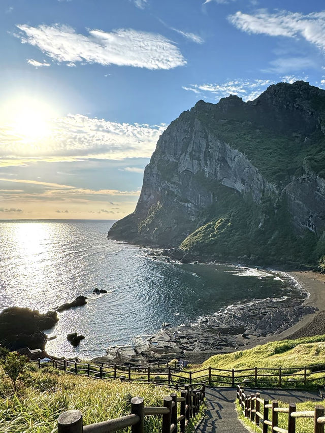 Chasing the Sunrise at Seongsan Ilchulbong, Jeju Island