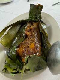 Beggar chicken wrapped in baked soil