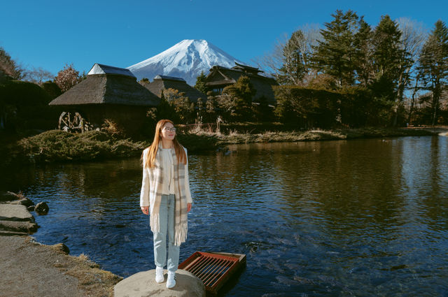 Review of My Trip to Oshino Hakkai Village and Chureito Pagoda to View Mount Fuji in December