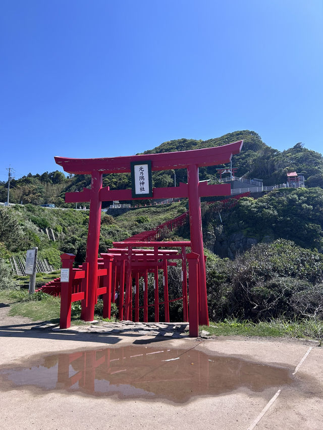 【123基の真っ赤な鳥居】元乃隅神社⛩️