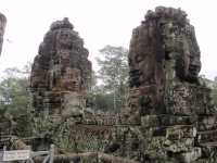 Whispers of Stone: A Morning at Bayon Temple