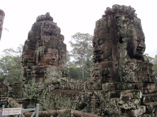 Whispers of Stone: A Morning at Bayon Temple