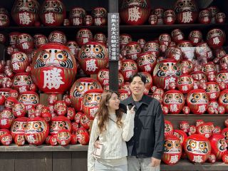 Holiday Visit to Katsuo-ji Temple - Daruma Dolls