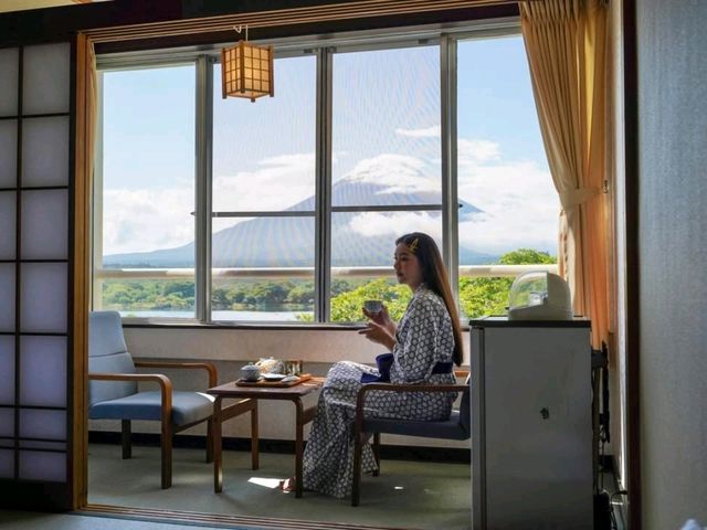 Yamadaya Hotel : โรงแรมวิว Fuji ราคาประหยัด