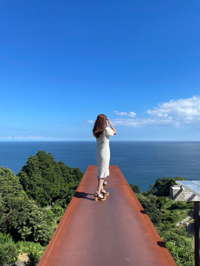 自然とアートが融合した美しすぎる美術館🌿🤍