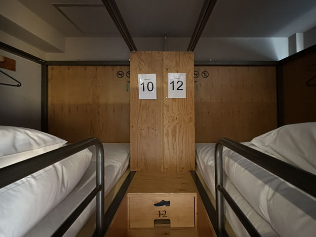 A wooden feel Japanese hostel in Kyoto
