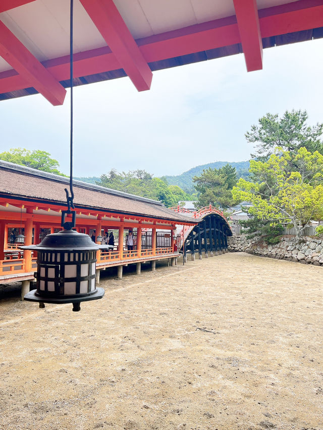 【広島】干潮の時の厳島神社