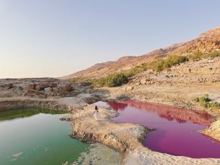 Dead Sea in Jordan: A magical wonderland – Pink Lake and crystal salt flats