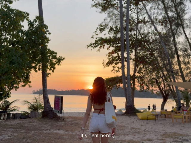 🌅 ดูพระอาทิตย์ตกที่  Secret Beach เกาะกูด 🏝️