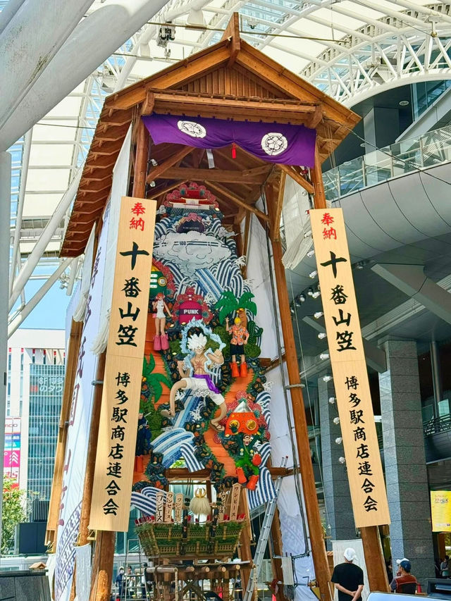 福岡🇯🇵 博多山笠7.1～7.15海賊王主題已公佈