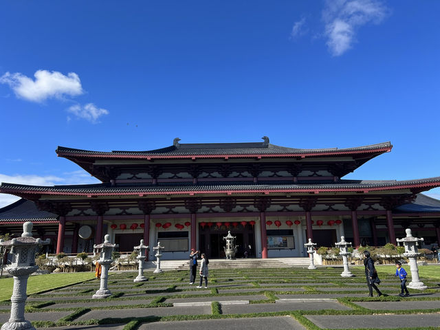 紐西蘭旅遊景點—🏯 奧克蘭佛光山｜城市裡的靜心聖地 
