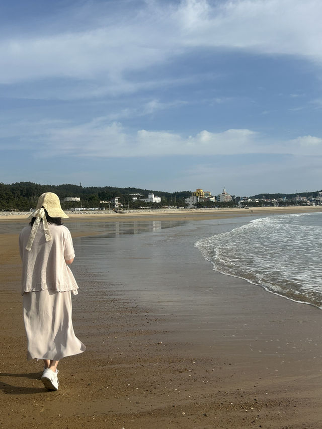 🤍 가족과 함께 떠나는 힐링 바다 산책! 
