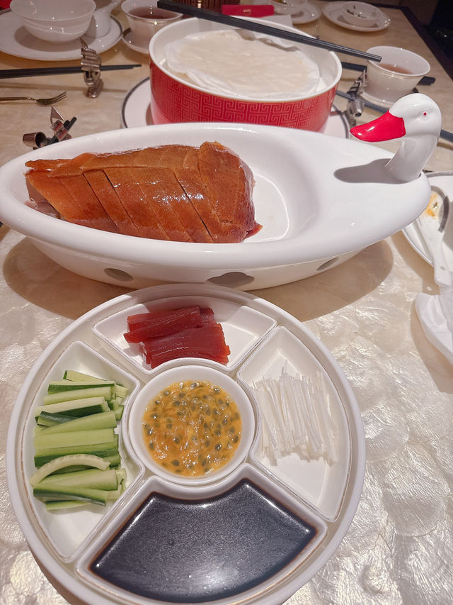 高質又抵食片皮鴨套餐 