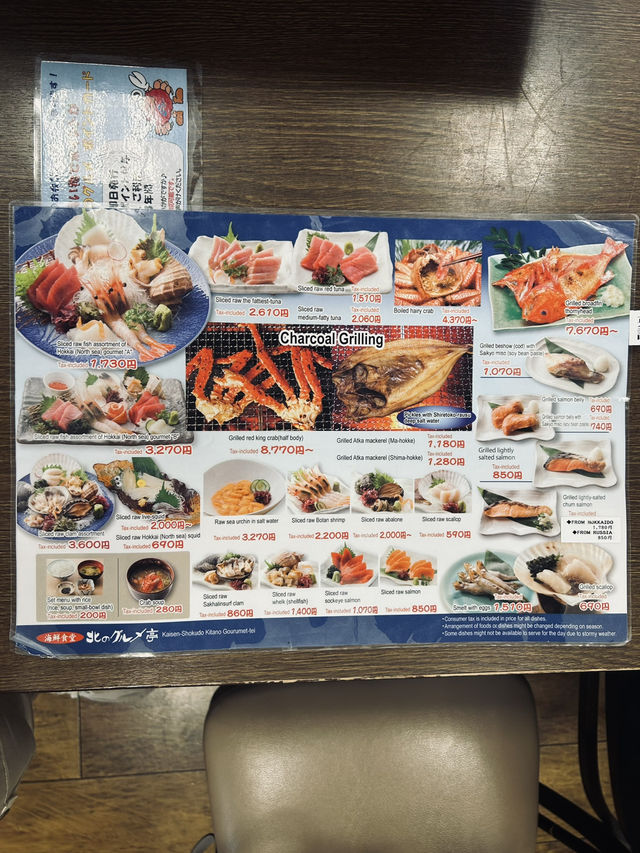 Try This Restaurant in Seafood Market 🇯🇵