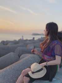 🌅오키나와의 석양 맛집 데포 아일랜드