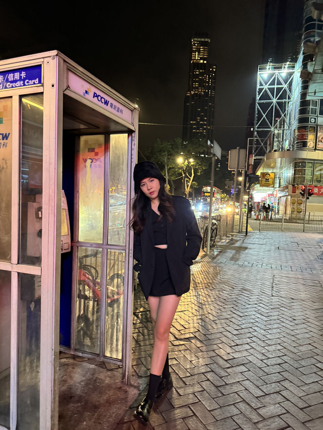 มุมถ่ายรูปกลางคืนสุดเท่ที่ฮ่องกง