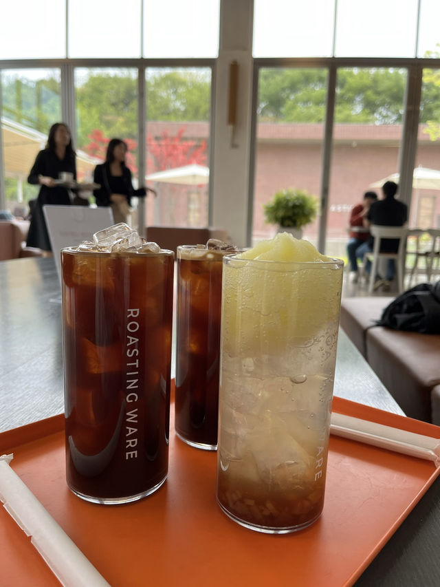 ☕ 진주 감성 로스터리 카페, 로스팅웨어 후기