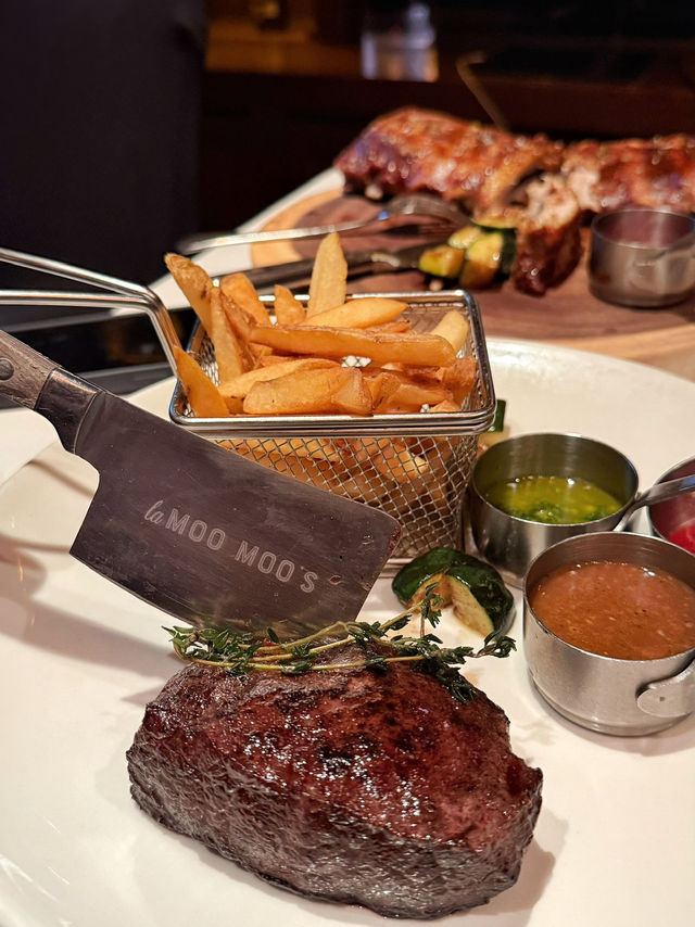 【灣仔情調美式扒房🍖$388套餐嘆超長Ribs】  