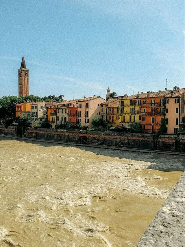 Verona from Above Feels Like a Movie Set