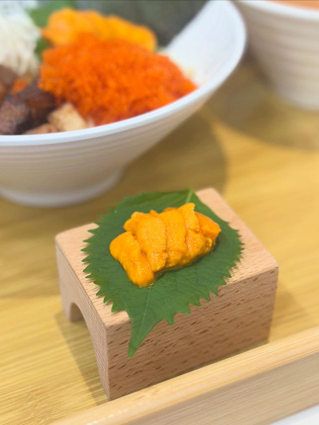 香港都食到超高質海膽沾麵！