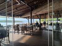 Nora beach resort เริ่ดสุด กับห้องอาหารเช้าริมทะเล