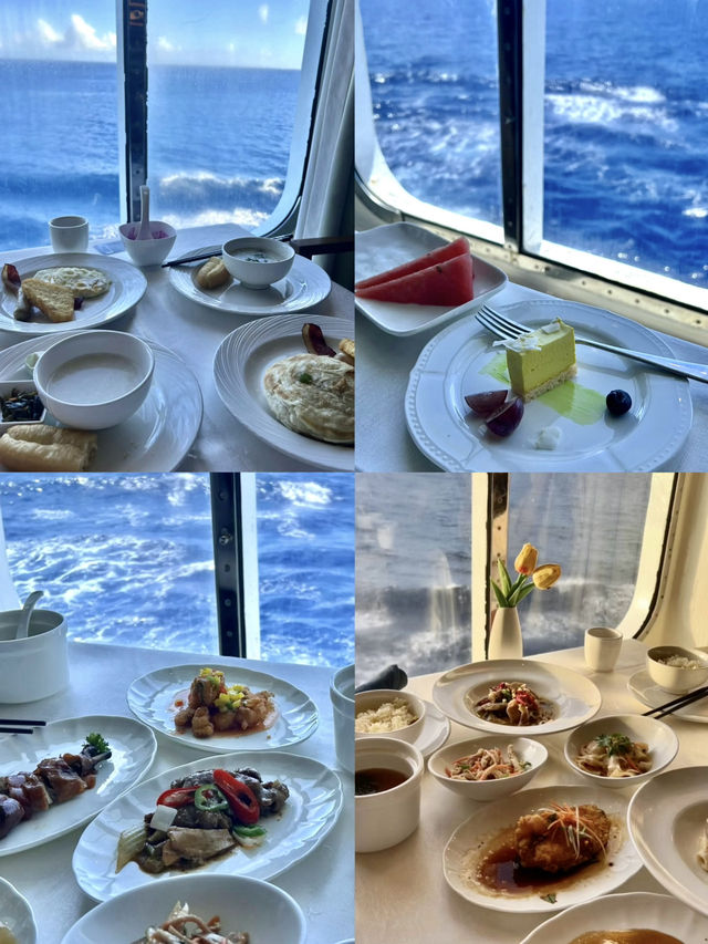 🇭🇰在鼓浪嶼號上食嘅每一餐