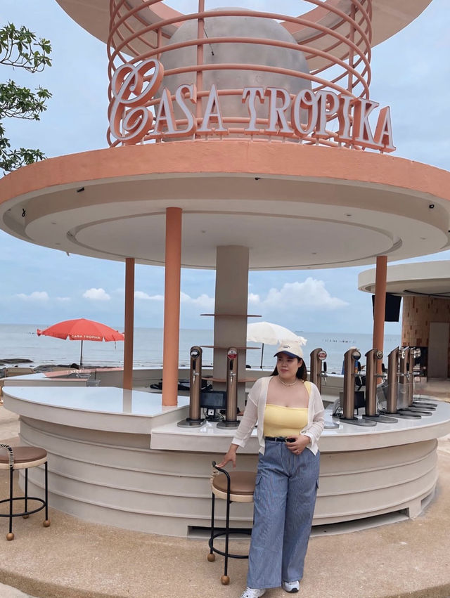 Casa Tropika Bangsaen คาเฟ่และร้านอาหารริมทะเล🏝️🍹
