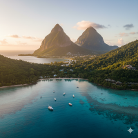 เกาะ St. Lucia: สวรรค์บนดินที่คุณต้องไปสัมผัส!✨