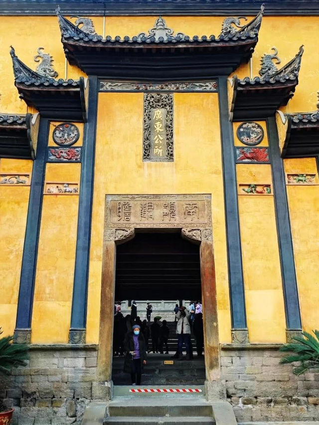 穿越300年的明黃古韻 💕 重慶湖廣會館