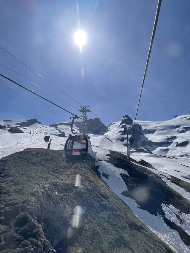 🏔️🌨️ Mount Titlis – 🇨🇭 Switzerland’s Snow Paradise, All Year Round