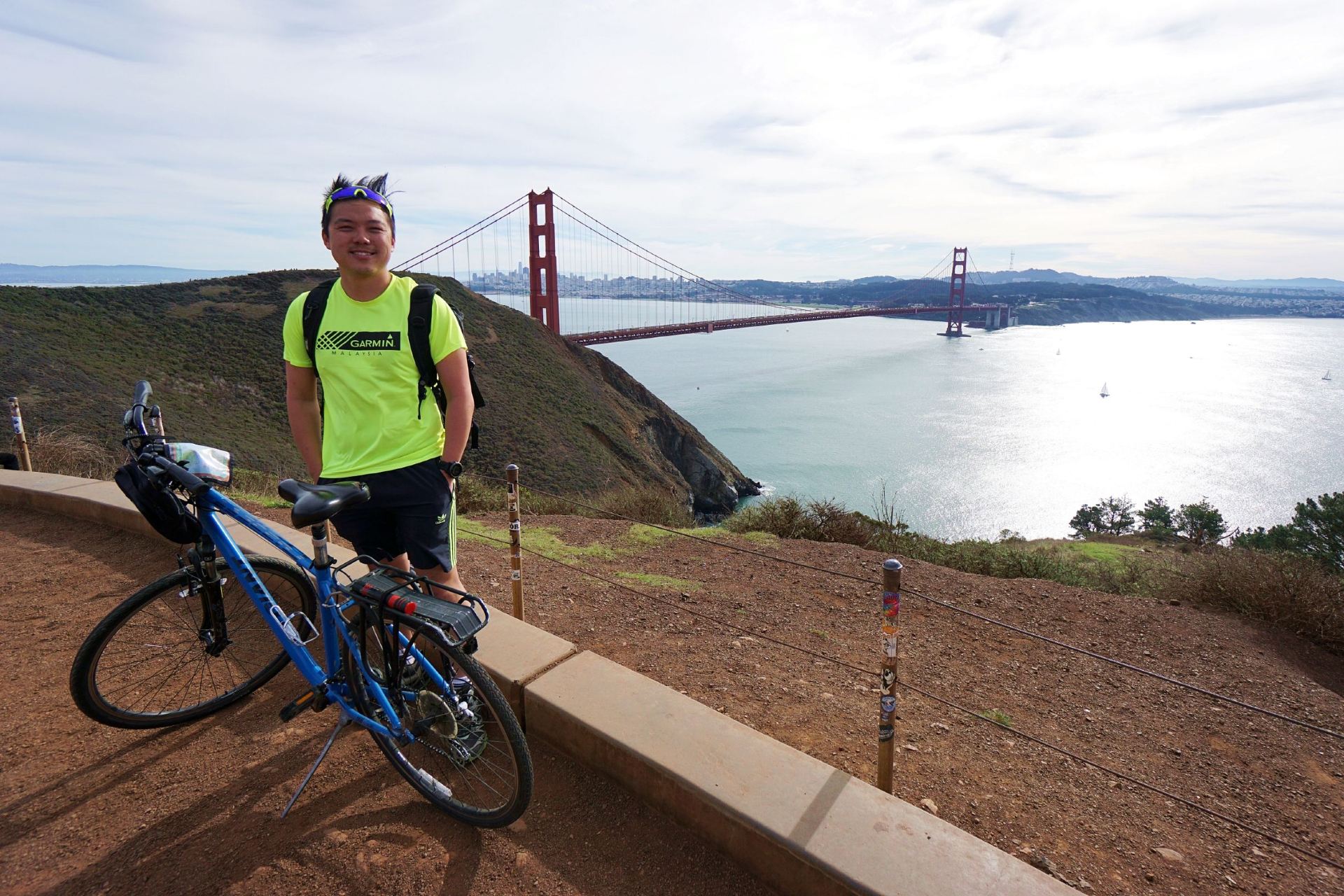 ​[San Francisco: Unlocking Endless Perspectives of the Golden Gate Bridge] Epic Shots Earned with Sweat! From the Highlands to Seaside Fishing at Moore Road.