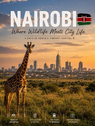 When people hear Africa, many people imagine endless safari landscapes, wild animals, and an expensive adventure.

I used to have the same impression.

But sometimes, the best journeys begin with a simple decision.

While looking for my next adventure from Kuala Lumpur, I found an affordable flight opportunity and decided to finally experience Kenya.

That decision brought me to Nairobi, a city where modern skyscrapers stand beside wildlife, where different cultures meet, and where every corner tells a story.

After spending four unforgettable days here, I realized Nairobi is not just a gateway to safari.

It is a destination worth discovering.

· --

🇰🇪 4 Days Exploring Nairobi

Day 1 — Discovering Kenya's Capital City

My first day was about understanding Nairobi's history and urban life.

I started at Kenyatta International Convention Centre (KICC), one of Nairobi's most iconic landmarks, where I enjoyed a beautiful view of the city skyline.

I continued to the Kenya National Archives, discovering Kenya's history and cultural heritage.

Then I visited the Kenya Railway Museum, which tells the story of Kenya's railway development and its important role in connecting the country.

I also stopped at Jamia Mosque, one of Nairobi's most recognized religious landmarks.

My first impression of Nairobi was unforgettable, a city full of energy, diversity, and contrasts.

· --

Day 2 — Wildlife in the Heart of a Capital City 🦒🦁

The highlight of my Nairobi journey was Nairobi National Park.

What makes this place truly special is its location.

It is one of the rare places in the world where you can see wildlife with a modern city skyline in the background.

Watching giraffes, zebras, rhinos, and other animals while seeing Nairobi's buildings in the distance was an experience I will never forget.

I visited early in the morning when animals are more active, making the safari experience even more memorable.

After that, I continued to the Giraffe Centre, where I had the chance to get closer to Kenya's beautiful Rothschild's giraffes.

I also explored Nairobi Safari Walk and learned more about wildlife conservation.

· --

Day 3 — Discovering Kenya Beyond Safari

Kenya is not only about wildlife.

It is also about its people, traditions, music, and food.

At Bomas of Kenya, I experienced traditional performances showcasing Kenya's diverse cultures through music and dance.

I continued to the National Museum of Kenya, where I learned more about the country's history, nature, and heritage.

Of course, food was also an important part of my journey.

Exploring local restaurants such as Bin Agil Catering and Giriraj Fast Food – Laxcon allowed me to experience Nairobi's multicultural food scene.

· --

Day 4 — Experiencing Nairobi's Local Soul

After discovering Nairobi's wildlife and history, I wanted to experience another side of the city, the everyday life and creativity of local people.

I visited Karen Blixen Museum, learning about Kenya's colonial history and the story behind the famous author of Out of Africa.

Then I explored a Maasai Market, where I discovered handmade crafts, traditional artwork, and unique souvenirs created by local artisans.

Before leaving Nairobi, I relaxed at Westgate Shopping Mall, enjoying the modern side of the city and preparing for my next adventure.

This day showed me that Nairobi is not only a safari destination.

It is a city with culture, creativity, and soul.

· --

🚆 Day 5 — Continuing My Journey to Mombasa

My Kenya adventure continued with the famous SGR train journey from Nairobi to Mombasa.

The train ride itself became another unforgettable experience.

Watching Kenya's changing landscapes through the window, from the city to the countryside and towards the coast, gave me a completely different view of this beautiful country.

· --

💡 Nairobi Travel Tips

📅 Best Time to Visit

· June to October: Great weather and wildlife viewing
· January to February: Another good season for travel

🚕 Getting Around

· Uber and Bolt are convenient options
· Nairobi traffic can be busy, so plan extra time

🎟️ Booking Tips

· Book popular wildlife experiences in advance
· Reserve SGR train tickets early, especially during busy periods

💰 Budget

· Nairobi can be experienced with different budgets
· Local food and public attractions help reduce costs

· --

Sometimes, a journey begins with something simple.

For me, it started with the chance to visit Kenya.

But what I discovered was much more than I expected.

Nairobi is a city where wildlife meets modern life, where history meets culture, and where every traveler can find a unique story.

If you are planning to visit Kenya, don't just pass through Nairobi.

Give this incredible city the time it deserves.

#Nairobi  
#Kenya  
#VisitKenya  
#AfricaTravel  
#NairobiNationalPark  
#GiraffeCentre  
#SafariExperience  
#SGRTrain  
#Mombasa  
#TravelStory  
#TripMoments  
#Tripcom  
#TravelInspiration  
#BucketListTravel 
#localsouvenirs 

