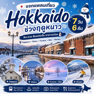 分享北海道冬季7日6夜行程。