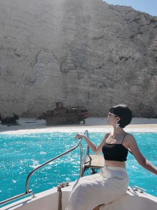 Zakynthos Shipwreck Cove.