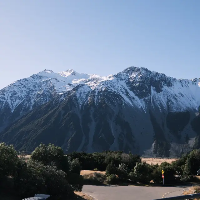 ニュージーランドのハーミテージホテルに滞在