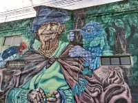 Walking around Otavalo town 