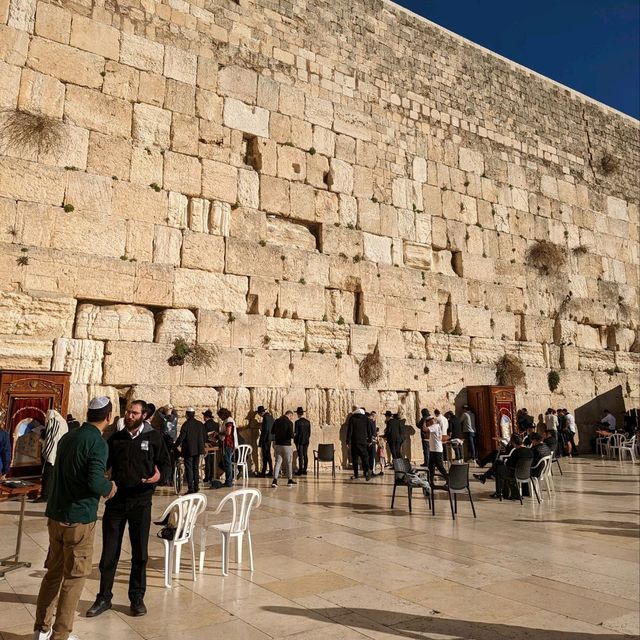 The Western wall is a must visit in Jerusalem 
