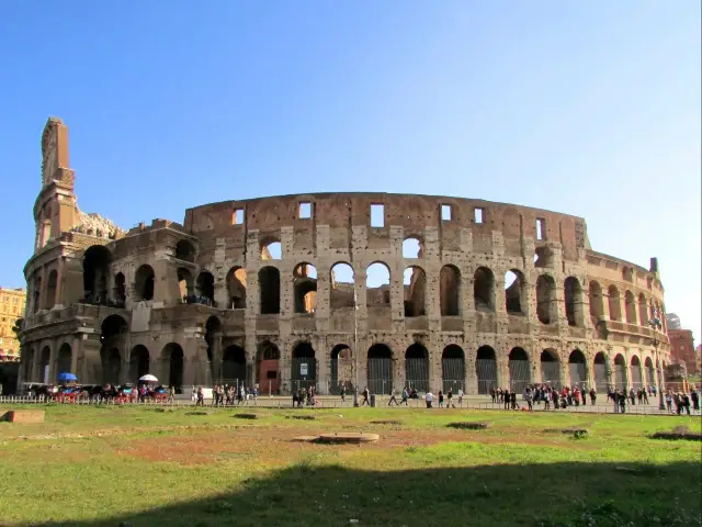 Colosseum: A timeless marvel from afar! 