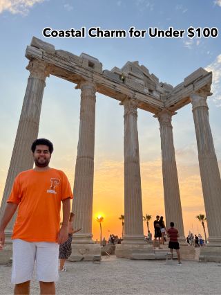 2 Days in Manavgat & Side – Waterfalls, Ancient Cities, and Apollo Sunsets for Under $100