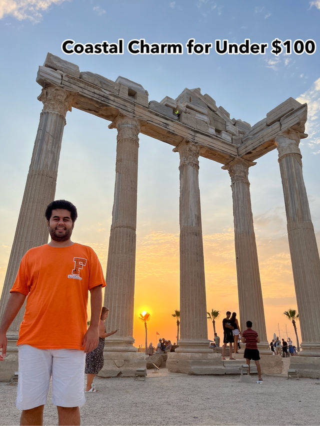 2 Days in Manavgat & Side – Waterfalls, Ancient Cities, and Apollo Sunsets for Under $100